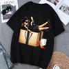 New Girl Printed Roundneck Shortsleeved Tshirt with European and American Style for Women Graphic T Shirts  Women T Shirt