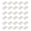 30Pcs Kraft Bakery Box with Clear Window Food Grade BPA Free Multipurpose Bakery Candy Box Pastry Display Case
