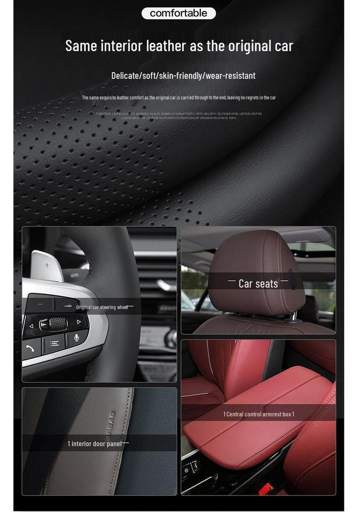 Steering Wheel Cover for GAC Trumpchi GS3, GS4, GS5, Aion V, Aion S, Mei 580, GA4, GA6