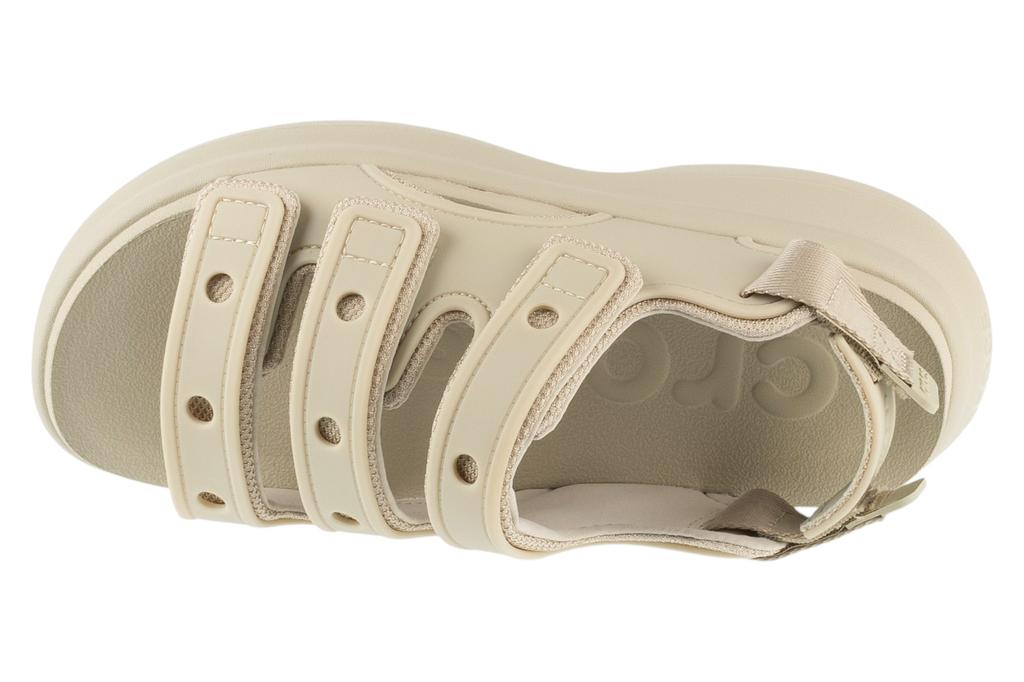 Crocs Soho Frosted Sport Sandale W, Damen beige Sandalen