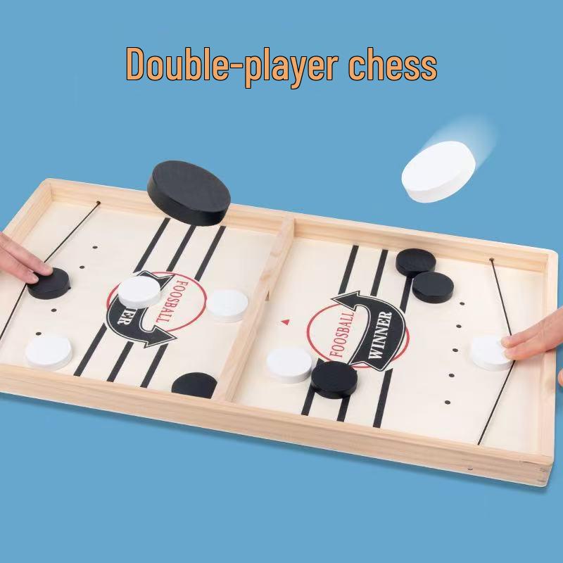 Cross-Border Interactive Bouncy Chess: Double-Player Parent-Child Desktop Battle Toy Inspired by Douyin.