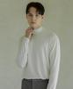 ESN Half Turtleneck Knit T-Shirt Cream