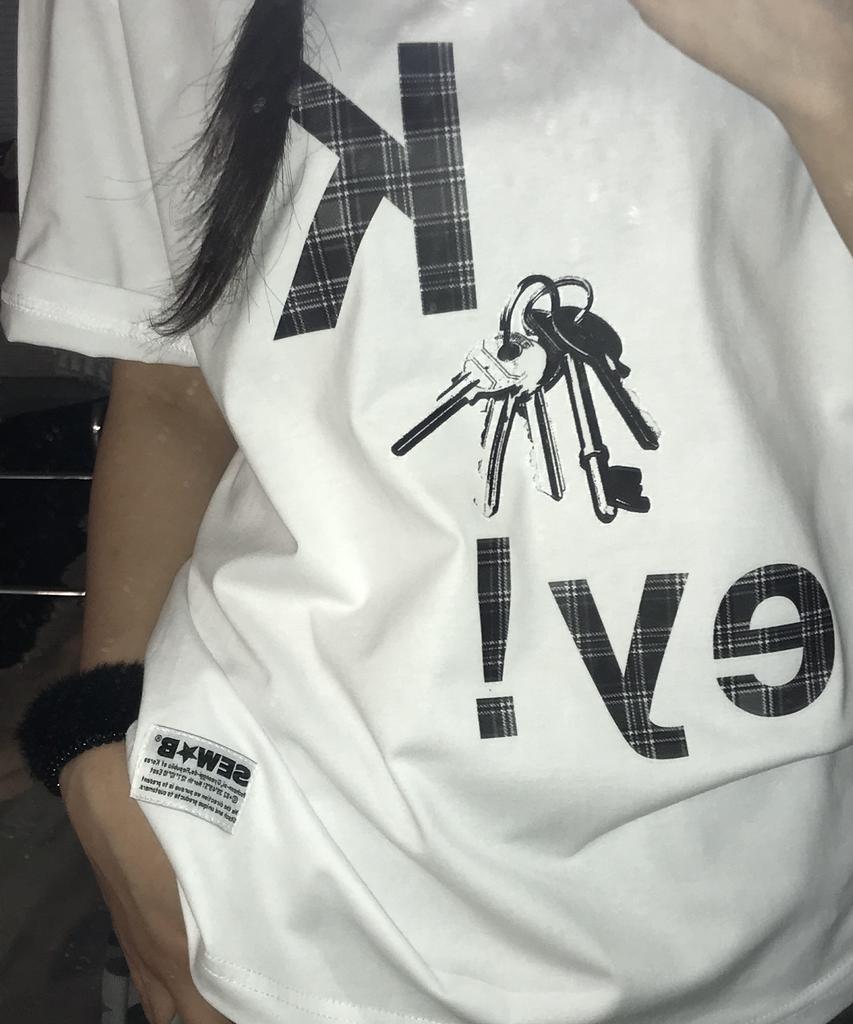 Ssobi Key! Oversized Short Sleeve Tee