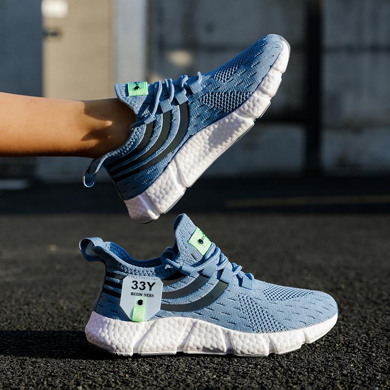 Erkek Günlük Yaz Yeni Nefes Alabilir İş Spor Ayakkabıları File Rahat Tenis Açık Hava Platform Hafif Koşu Vulkanize Ayakkabılar