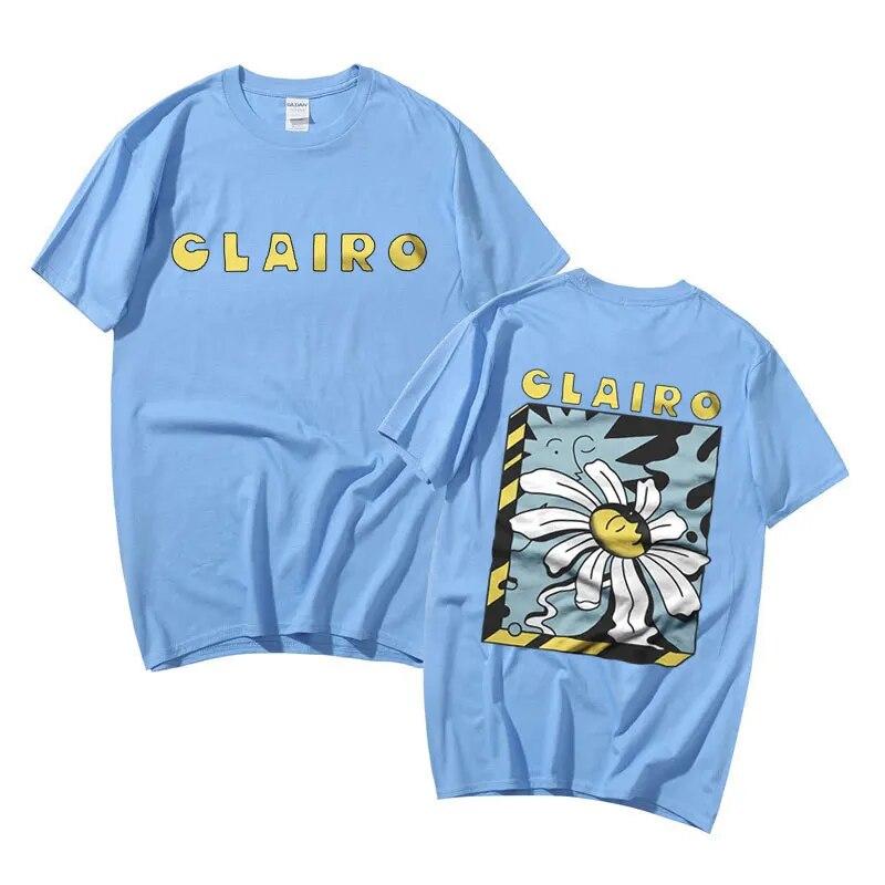 Clairo Sommertour T-Shirt Tolles Clairo Sling Print T-Shirt Clairo Immunity T-Shirts Unisex Damenmode Casual Tees Kurzarm