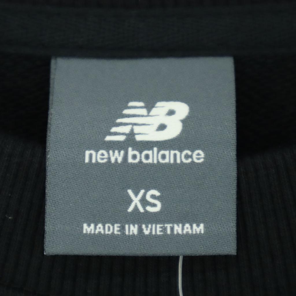 Unused NEW BALANCE English Lettering, Single Point Logo Long Sleeve Trainer Men's Used