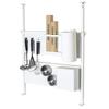 Nitori Magnetic Tension Kitchen Panel BH640 White, 64cm Wide X 6cm Deep X 105cm High, 8988085