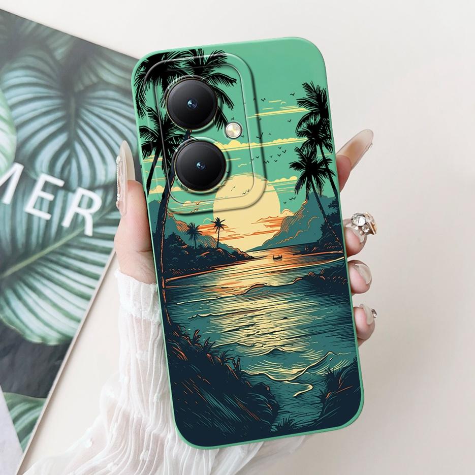 For Xiaomi Redmi 13C 5G Case Luxury Flowers Cartoon Cover Soft TPU Matte Phone Case For Xiaomi Redmi 13R Redmi13C 5G Fundas Bags