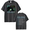 Dark Grey Oversized Cotton T-Shirt Featuring James Arthur’s The Pisces World Tour 2026 UK Dates and Live Stage Shot for Fans