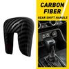 Carbon Fiber Style Gear Shift Knob Cover For Honda Accord 2018- Civic