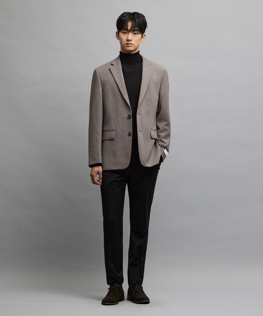 Stco [Four Seasons] 4-Way Stretch Essential Setup Blazer_Brown (Relaxed Fit)_Sejuz03Nsh