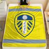 Leeds United Flannel Blanket, High Quality Comfortable for All Seasons, Home Decor, Warmth and Comfort