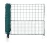 Temporary Fence with Posts, 1.25 X 25m Plastic Mesh Fencing, Garden Safety Fences Netting with Double-Spike Stakes & Guy Ropes, Temporary Fence for