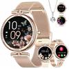Smartwatch for Women - WENZYLIQUOX - 1.19" AMOLED - SpO2 & Cardio - IP68 Waterproof - 5-8 Days Battery Life