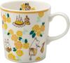 YAMAKA MOOMIN Mug MM7802-11 300ml Moominmama Floral Print Yellow Mother's Day