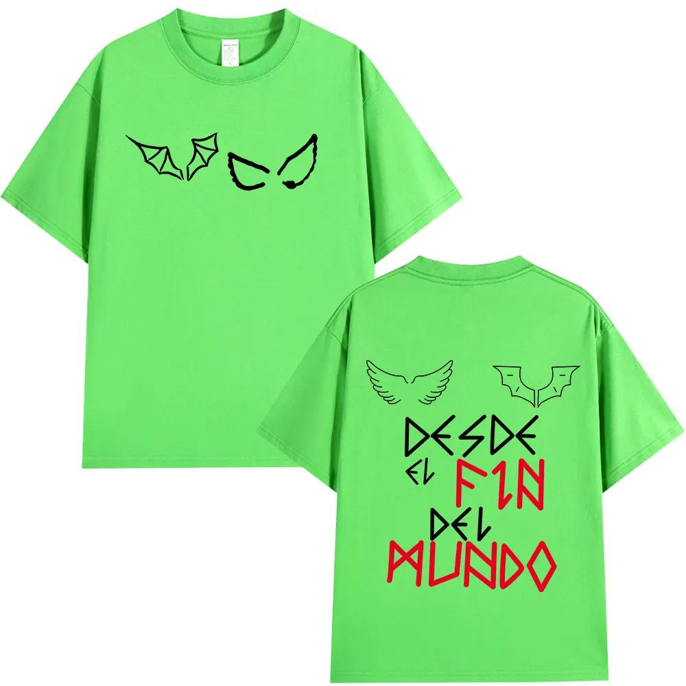 Rapper Duki From The End of The World T-shirt Mens Women Comfort Cotton Oversized T-shirts Hip Hop Vintage Short Sleeve T Shirts