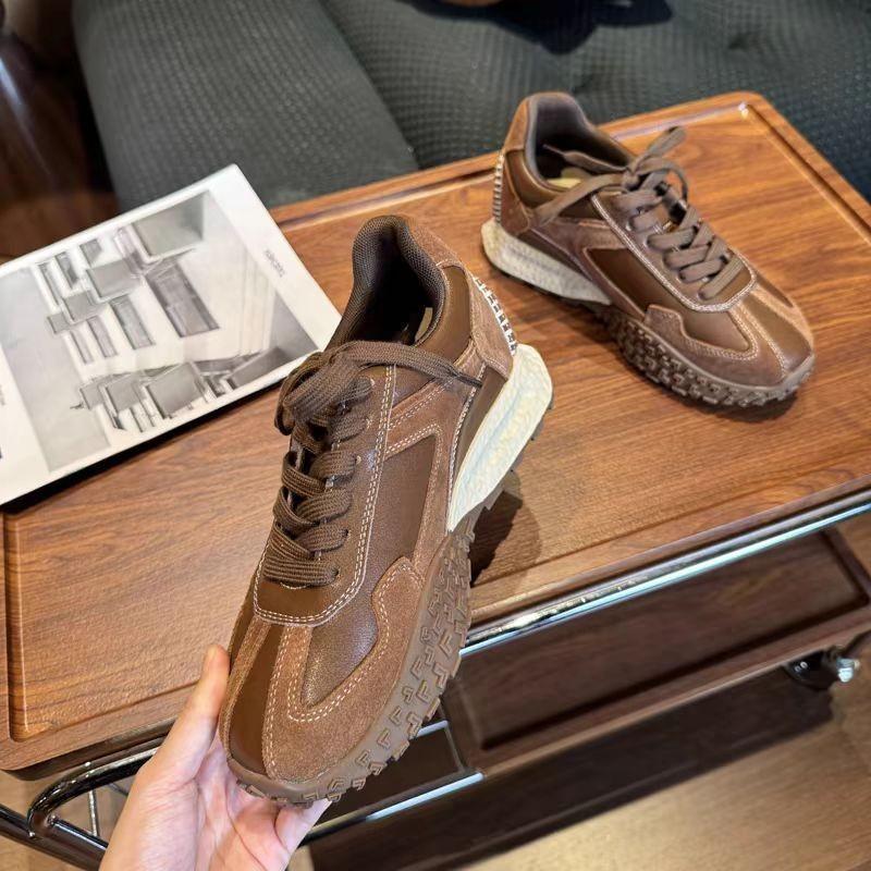 Women's Shoes Autumn and Winter Platform Gray Gray Velvet Small Sports and Leisure Shoes