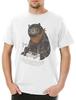 Sushi Björn Herr T-shirt Kärlek Kärlek Björn Kock Kock Beroende Restaurang Japan