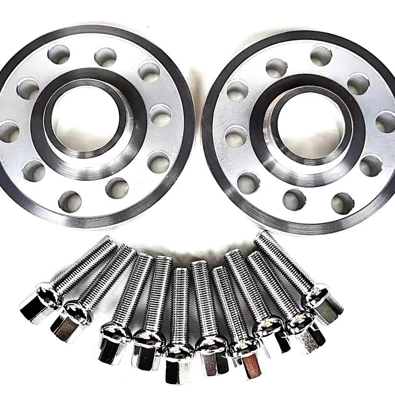 Modification Accessories 10mm PCD 5x100 &5x112 CB 57.1 Car Wheel Spacer Adapter for VW Golf/Bora/Polo/Jetta with 10pcs Lug Bolts