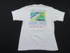 Crazy Shirts Hawaii Islands Surfboards White T-shirt Sz M 1990s