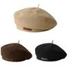 Basco Cappello Coreano Pittore Viso Piccolo Cappello Britannico Versatile Tinta Unita