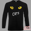 Cats Musical di Broadway Uomo#039;s Nera Taglia S-3XL T-shirt Unisex