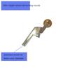 New 5mm Welding Nozzles 8mm Triangle Triangle Speed Nozzle Alloy Y Type Power Tool Accessories Hot Air Blower