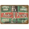 Vintage Room Decoration Home Decor Items Tin Signs Aesthetic Men Bedroom Metal Signs Retro Metal Plate Posters Wall Art Mural
