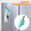 Melting Ice Cream Fridge Magnet DIY Home Office Kitchen Locker Fridge 3D Ice Stick Magnetic Decoration Ornament