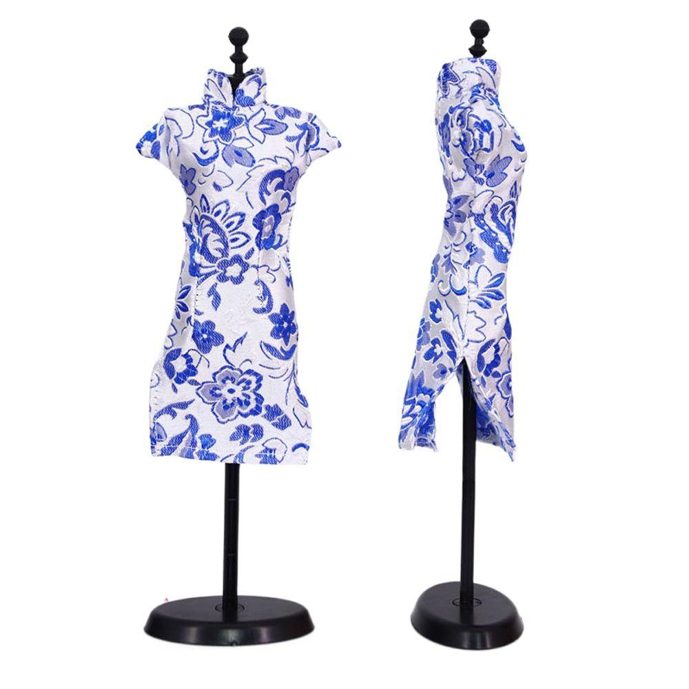 Traditional Doll Cheongsam Chinese Style Doll Skirt Fashion Doll Clothes Girl Gift