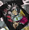 Asta Yuno T-shirt Black Clover Shirt Anime Manga Graphic Tee All Size