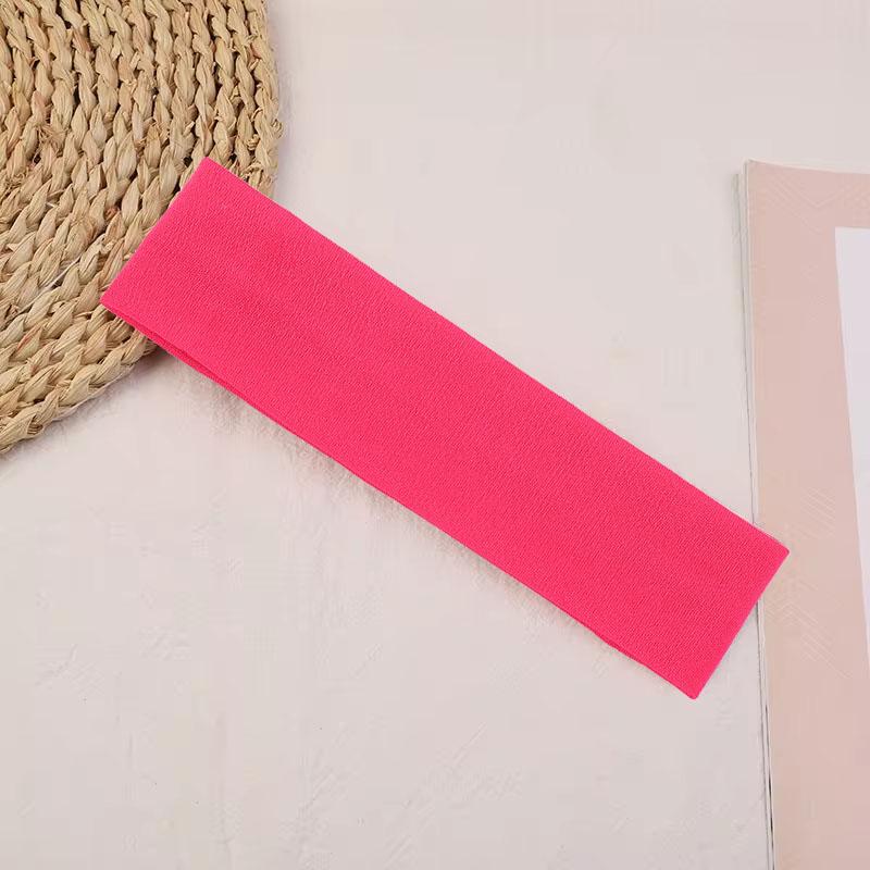 Stretchy Sports Yoga Hair Bands Solid Color Tennis Elastic Headbands Fitness Yoga Headwear for Women Hair Accessories