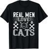 Men Love Cats, Cats Quotes T-Shirt