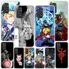 Fullmetal Alchemist Anime Phone Case For Xiaomi Redmi Note 15 14 13 12S 12 11 Pro Plus 14S 11S 11E 10 10S 11T 5G Personalized Co