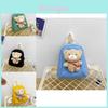 Adorable Lightweight Canvas Backpack For Kids Unisex Cute Animal Design For Preschool