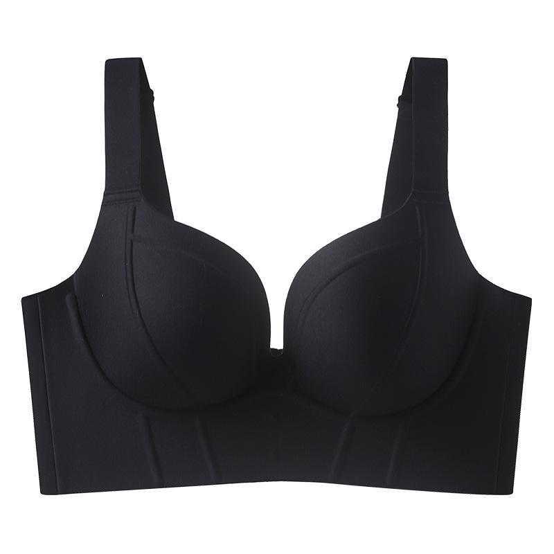 Soutien-gorge grande taille pour femmes Soutien-gorge bonnet complet pour femmes Soutien-gorge simple et galbant sans armatures Soutien-gorge push-up