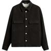 X Nanushka Collaboration FW24 Large Pocket Design Button Closure Long Sleeve Cashmere Sweater Men Sweater Brown 6714/308