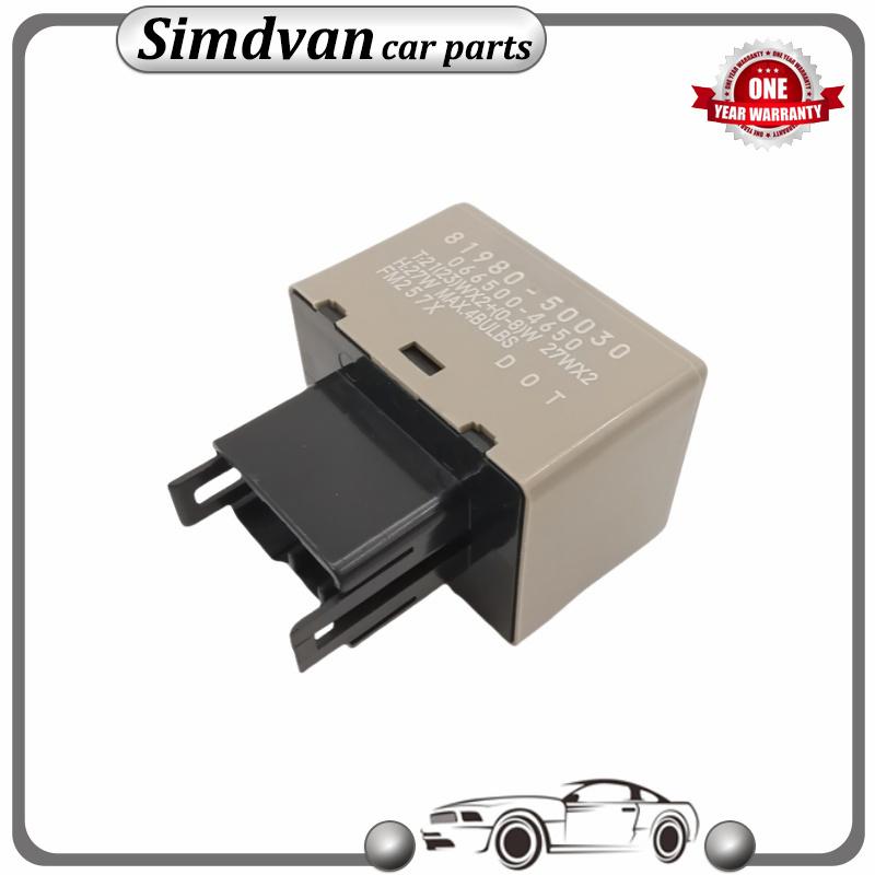 81980-05040 81980-50030 LED Flasher Relay Fix Turn Signal Light Hyper Flash for Toyota 81980-02030 066500-4650 81980-05060