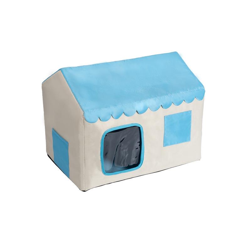 Stray Cat Nest Cat Air-conditioned Room Outdoor Rainproof Outdoor Waterproof Closed Cat House Pet Nest Suitable for All Seasons
