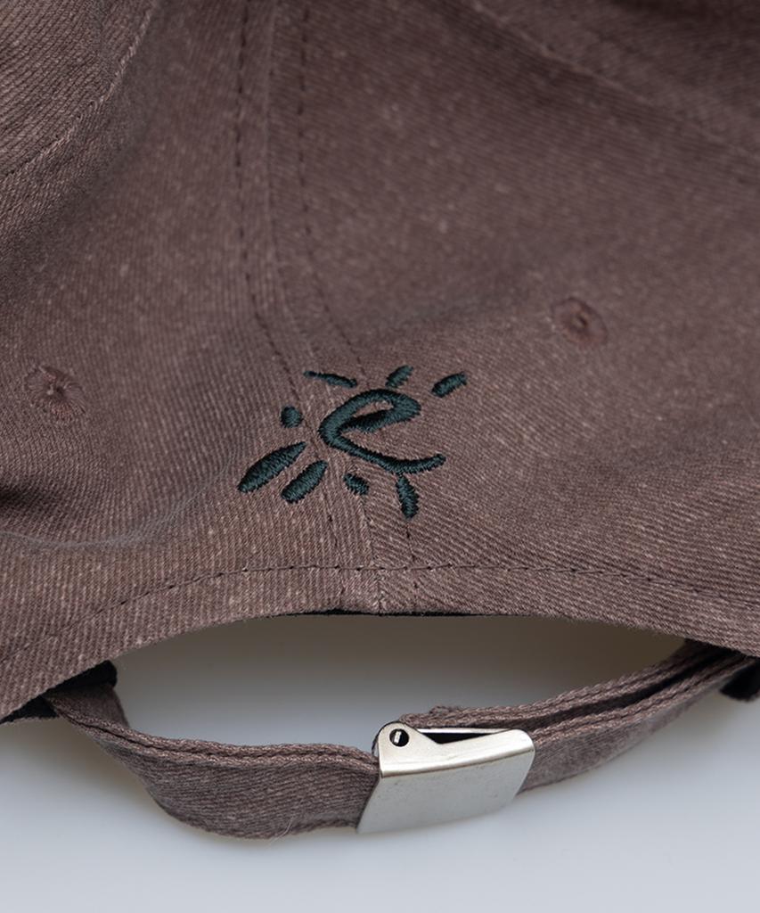 TOWTOW ARCHIVE Etching Logo Cap Brown