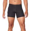 Two Times You Compression Shorts X (2XU) 1/2 MA4508B-BLK/SIL (Black Silver/M/Men's)