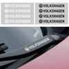 B6 Per Volkswagen 4 Pezzi Adesivi Decorativi per Maniglie Porte Auto Decalcomania Tergicristallo Accessori Auto Per Volkswagen GTI Polo Golf Passat Scir