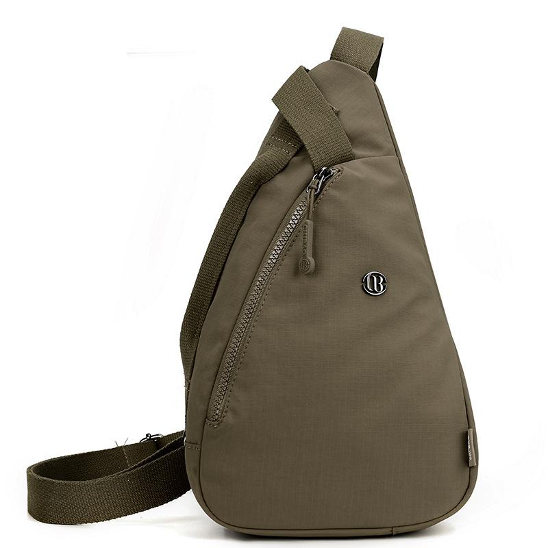 Multifunctional simple fashion breast bag women's light commuting versatile handbag Japanese ins niche shoulder messenger bag