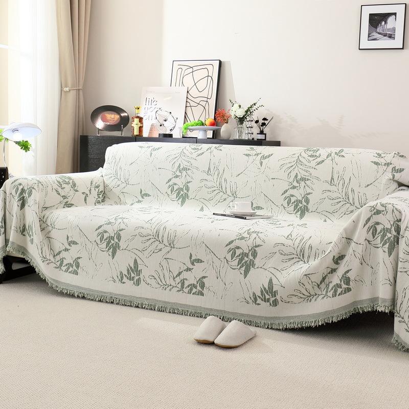 Chenille Sofa Towel Cover Cloth Universal Four Seasons Universal Sofa Cushion Cover Non-Slip Cover Blanket Anti-Scratching