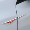 NCUD9 2 stuks Metalen Auto Zijspatbord Badge Sticker Voor KIA XCEED Logo Legering Bumpersicker Gemodificeerde Styling Voertuig Decoratie Accessoires