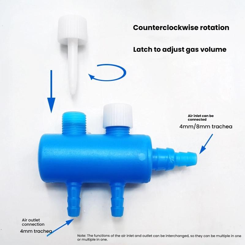 1Pcs Fish Tank Pump Parts Tube Oxygen Pipe Split-Flow Practical Aquarium Air Pump Flow Control Valve Distributor Hose Splitter