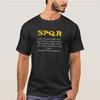 Rome Will Never Forget, SPQR Anonymous Roman Legionary T-Shirt 100% Cotton O-Neck Short Sleeve Casual Mens T-shirt Size S-3XL...