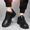 Spring Autumn Waterproof Anti Slip Men's Shoes Are Casual Simple Comfortable Wear-resistant Dirt Resistant Workwear Shoes