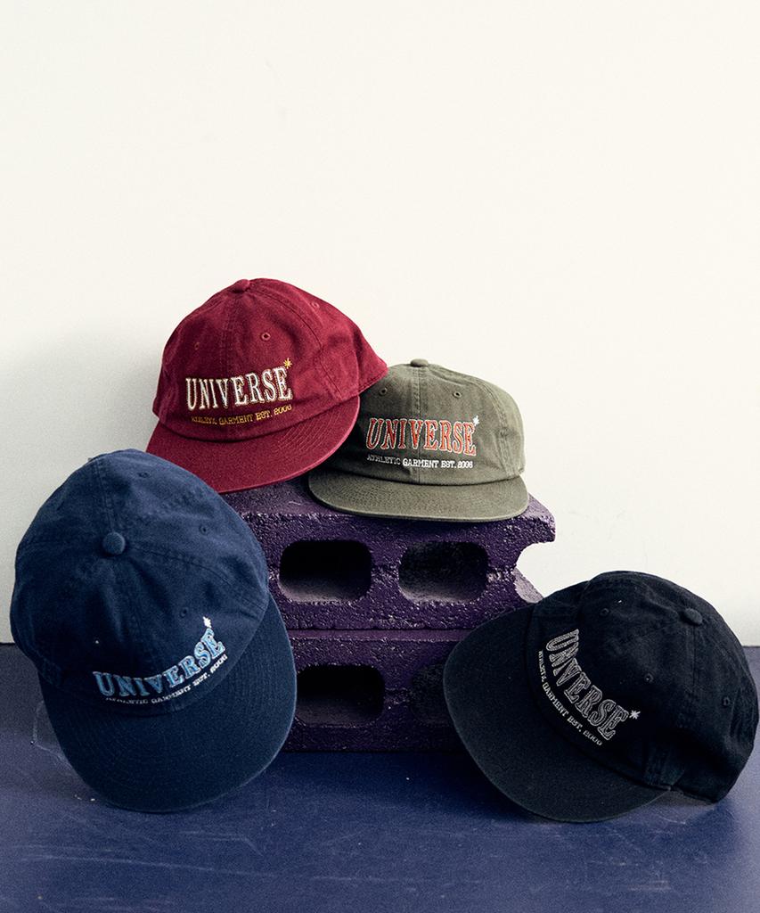 Yunibeoseugameonteu Ug Vintage Logo Cap_Burgundy