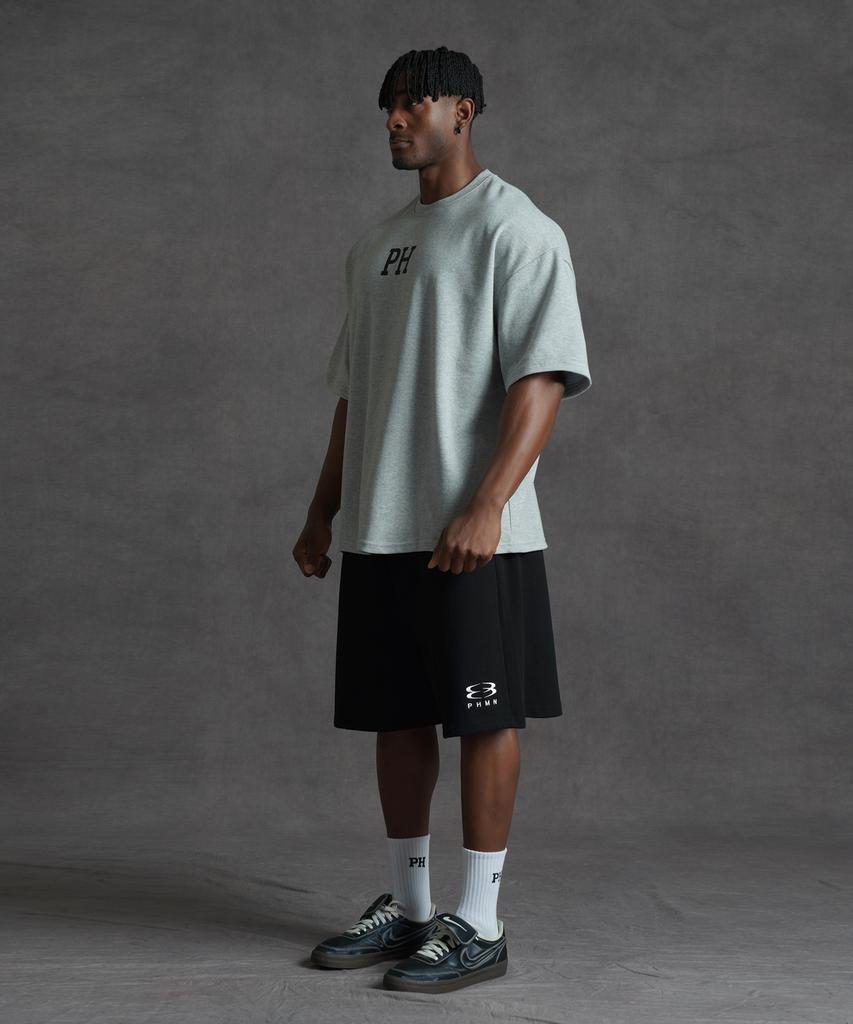 PHERMENON Oversized Ph Short Sleeve T-Shirt - Gray